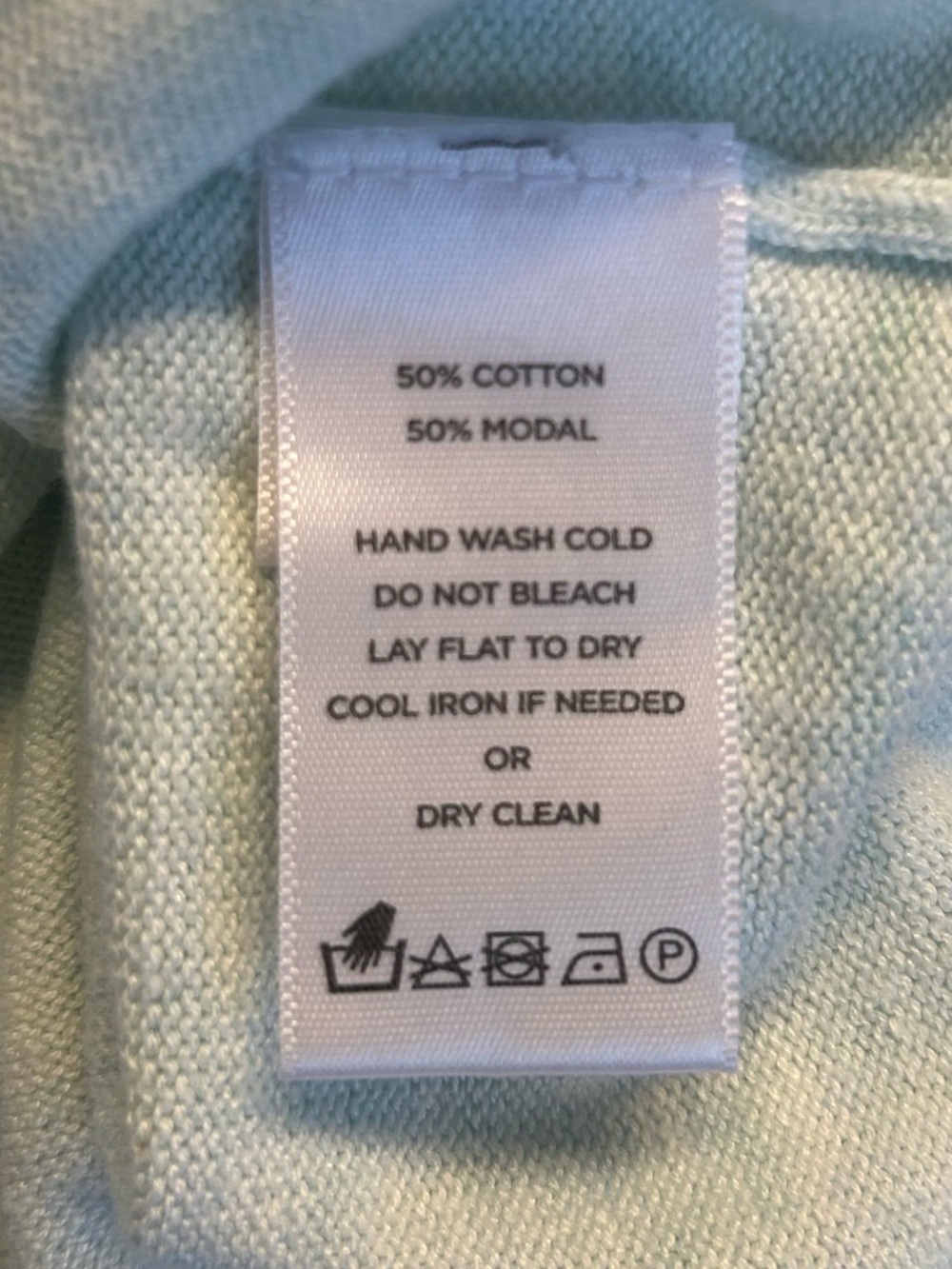LILLA P Women’s Mint Green Cotton Modal Easy Pullover Sweater, Size XS - Picture 11 of 11